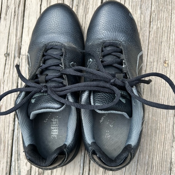 Womens PUMA Safety Velocity Low Black Steel Toe Work Sneakers / Size 8 - Picture 1 of 6